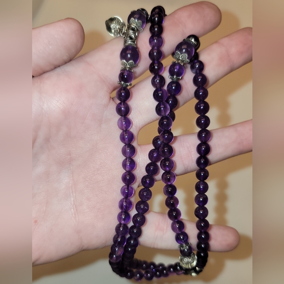 Amethyst Mala - Picture 2 of 3